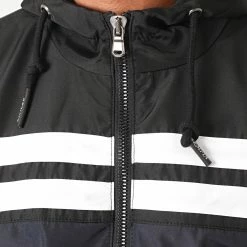 Acheter 🥰 Veste Zippée Capuche S3165 Bleu Marine Noir de Armita 🧨 -Armita Soldes 2022 armita 228305 M S3165 NAVY BLUE 20200814T103658 03