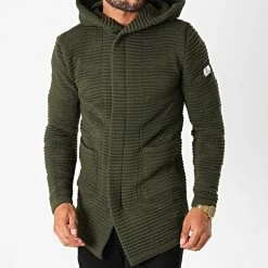 Tout neuf ✔️ Gilet Capuche Alex Vert Kaki de Armita 👍