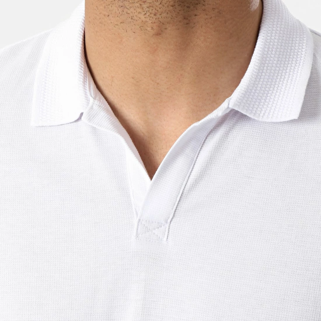 Promo 😍 Polo Manches Courtes 1303 Blanc de Armita ⌛ 2 Promo 😍 Polo Manches Courtes 1303 Blanc de Armita ⌛ – Image 2