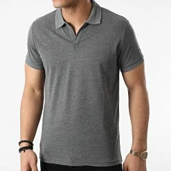 Nouveau ❤️ Polo Manches Courtes 1303 Gris Anthracite Chiné de Armita 🥰 6 Nouveau ❤️ Polo Manches Courtes 1303 Gris Anthracite Chiné de Armita 🥰 -Armita Soldes 2022 armita 257549 1303 ANTHRACITE 20210322T151850 01