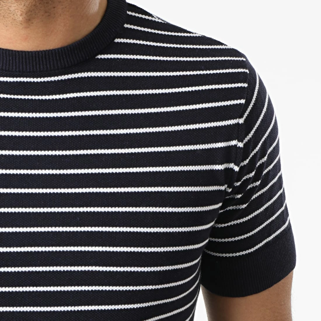 Coupon 🧨 Tee 👕 Shirt A Rayures AVP-156 Bleu Marine de Armita 🎉 2 Coupon 🧨 Tee 👕 Shirt A Rayures AVP-156 Bleu Marine de Armita 🎉 – Image 2