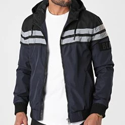 Vente flash 😀 Veste Bomber M-S3165 Bleu Marine de Armita 👏