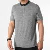 Vente flash 🧨 Polo Manches Courtes TLP-7428 Gris Anthracite Chiné de Armita 👍