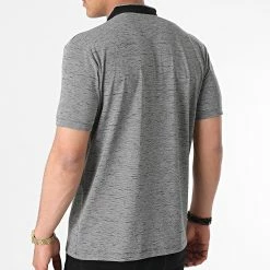 Vente flash 🧨 Polo Manches Courtes TLP-7428 Gris Anthracite Chiné de Armita 👍 -Armita Soldes 2022 armita 265183 TLP 7428 ANTHRACITE 20210510T145405 04