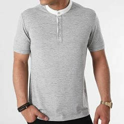 Offres 🌟 Polo Manches Courtes TLP-7428 Gris Chiné de Armita 🎉 -Armita Soldes 2022 armita 265189 TLP 7428 GREY MELANGE 20210510T145524 03