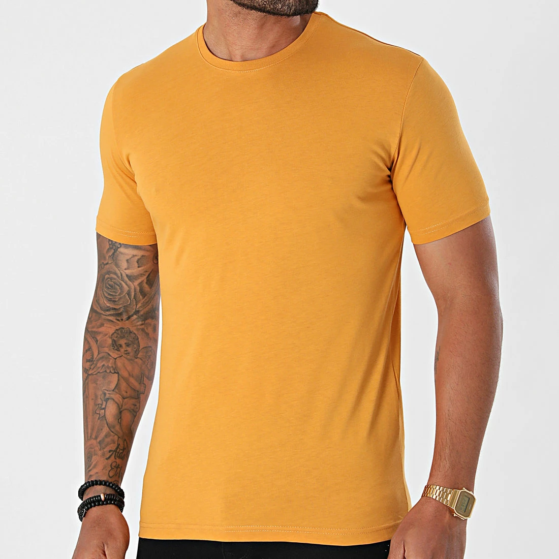 Sortie 😀 Tee 👕 Shirt TC-341 Jaune Moutarde de Armita 🤩 1 Sortie 😀 Tee 👕 Shirt TC-341 Jaune Moutarde de Armita 🤩