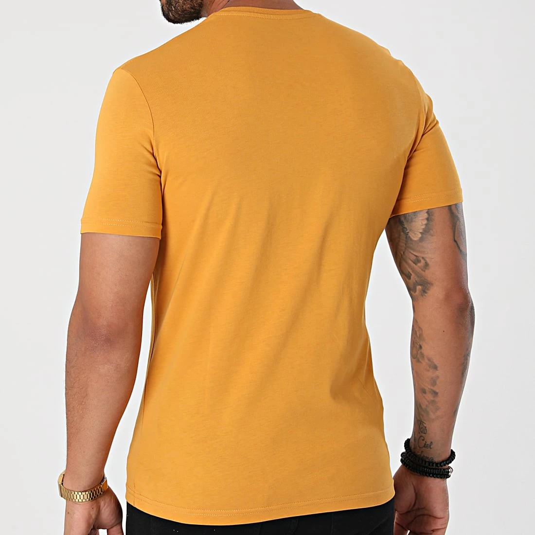 Sortie 😀 Tee 👕 Shirt TC-341 Jaune Moutarde de Armita 🤩 4 Sortie 😀 Tee 👕 Shirt TC-341 Jaune Moutarde de Armita 🤩 – Image 4