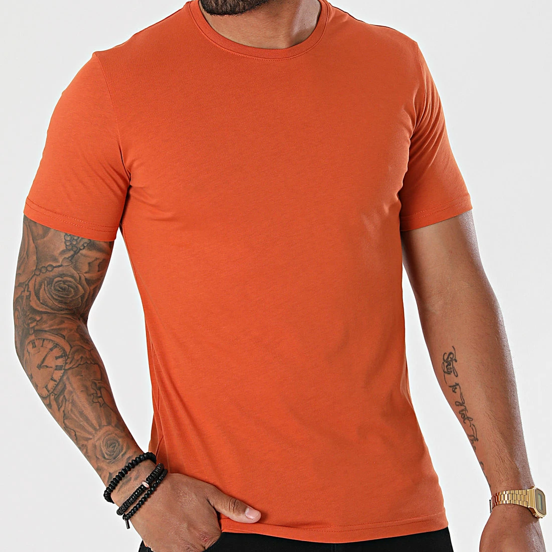 Nouveau 🛒 Tee 👕 Shirt TC-341 Orange de Armita 👏 3 Nouveau 🛒 Tee 👕 Shirt TC-341 Orange de Armita 👏 – Image 3