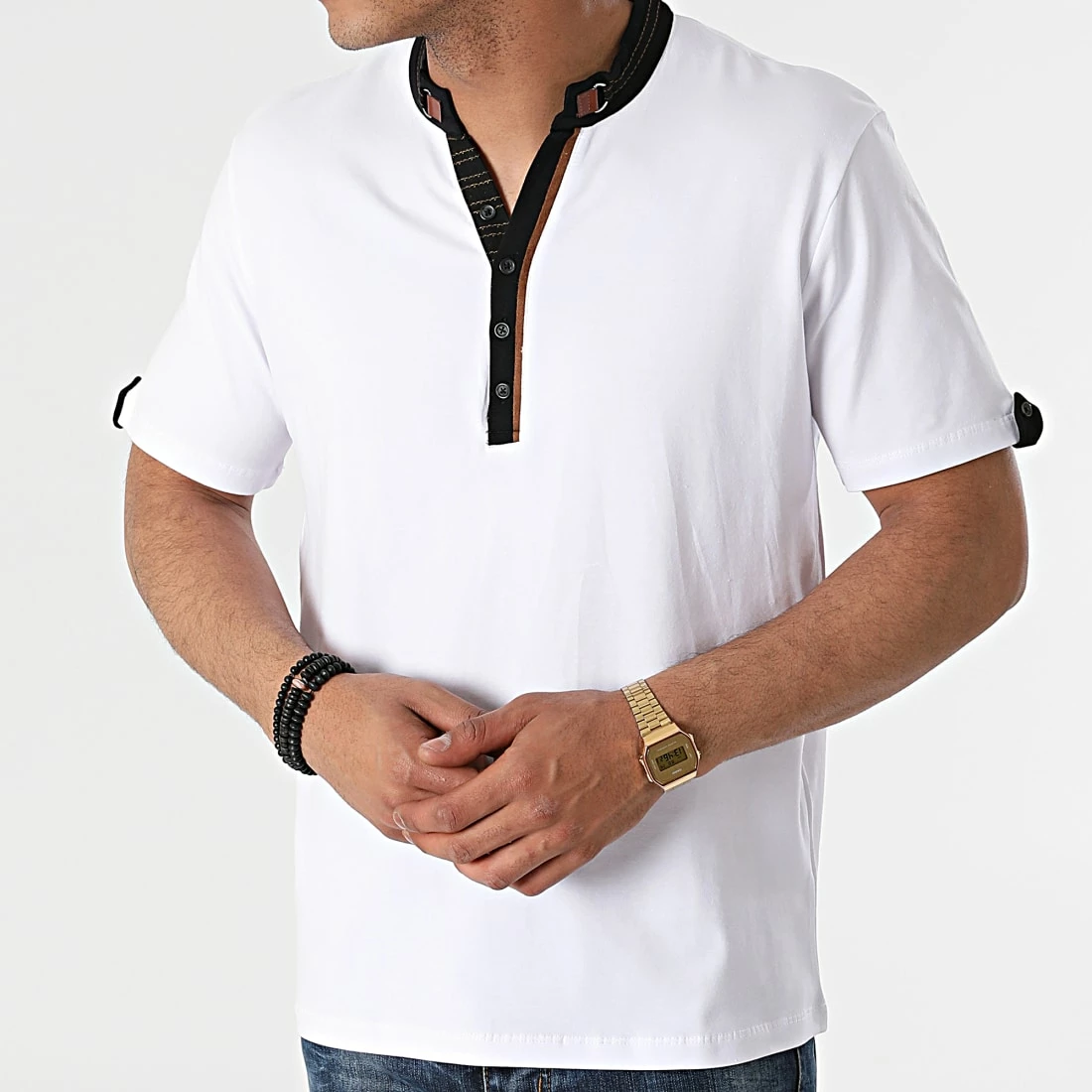 Nouveau 🔔 Tee 👚 Shirt TLP-7427 Blanc de Armita 😍 3 Nouveau 🔔 Tee 👚 Shirt TLP-7427 Blanc de Armita 😍 – Image 3