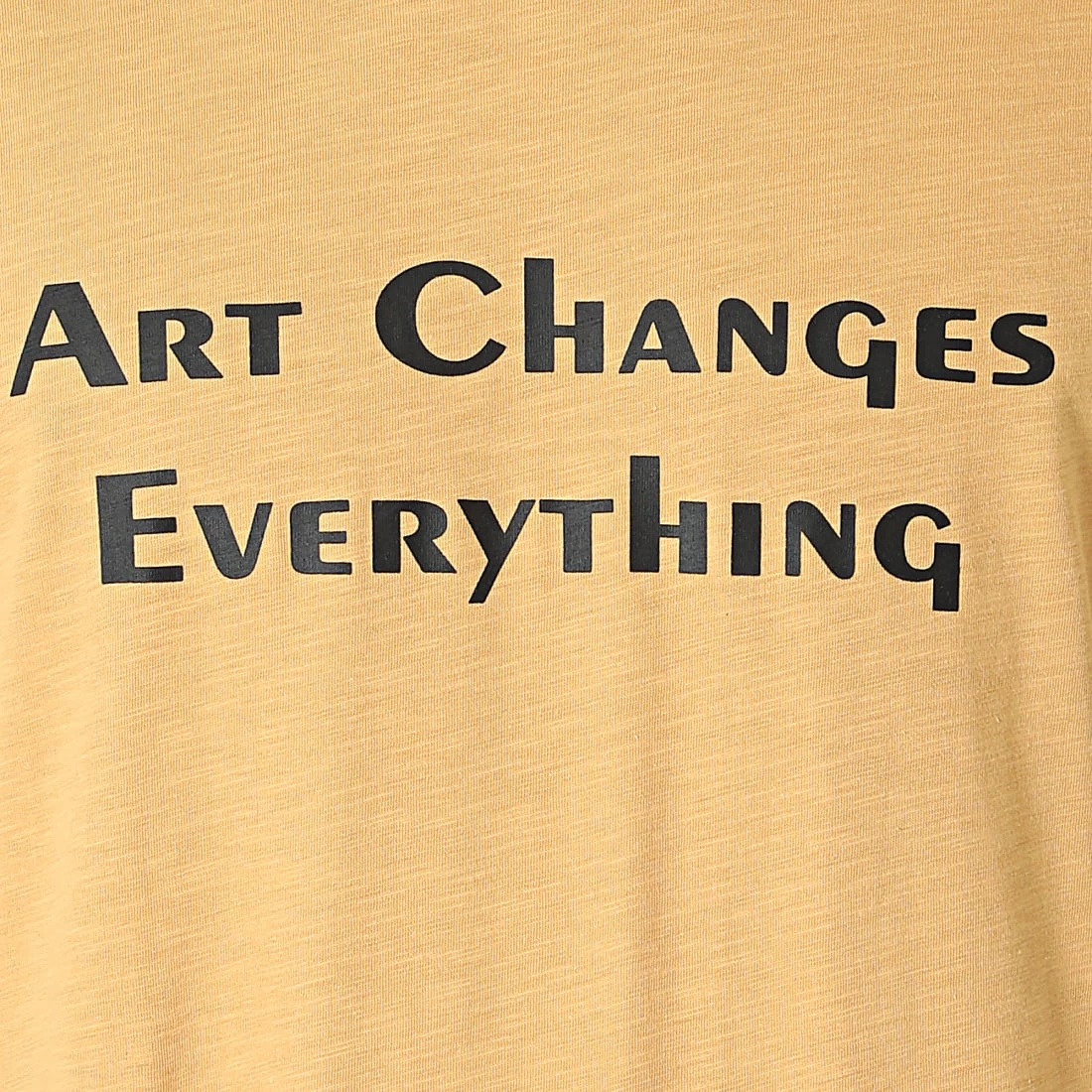 Promo 🧨 Tee 👚 Shirt TJ-842 Camel Chiné de Armita 😉 2 Promo 🧨 Tee 👚 Shirt TJ-842 Camel Chiné de Armita 😉 – Image 2