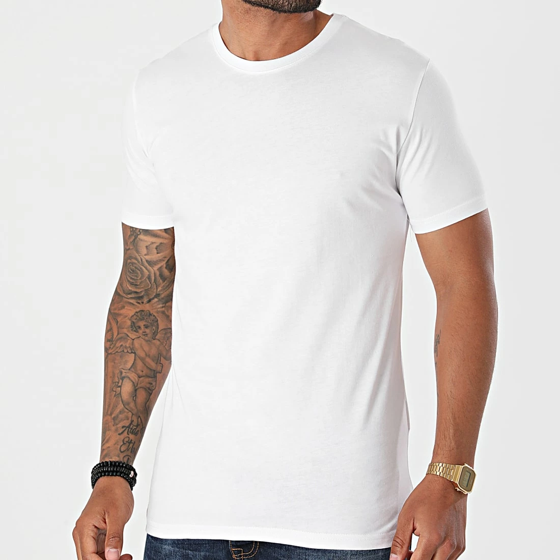 Tout neuf 🛒 Tee 👕 Shirt TC-341 Blanc de Armita ✨ 1 Tout neuf 🛒 Tee 👕 Shirt TC-341 Blanc de Armita ✨