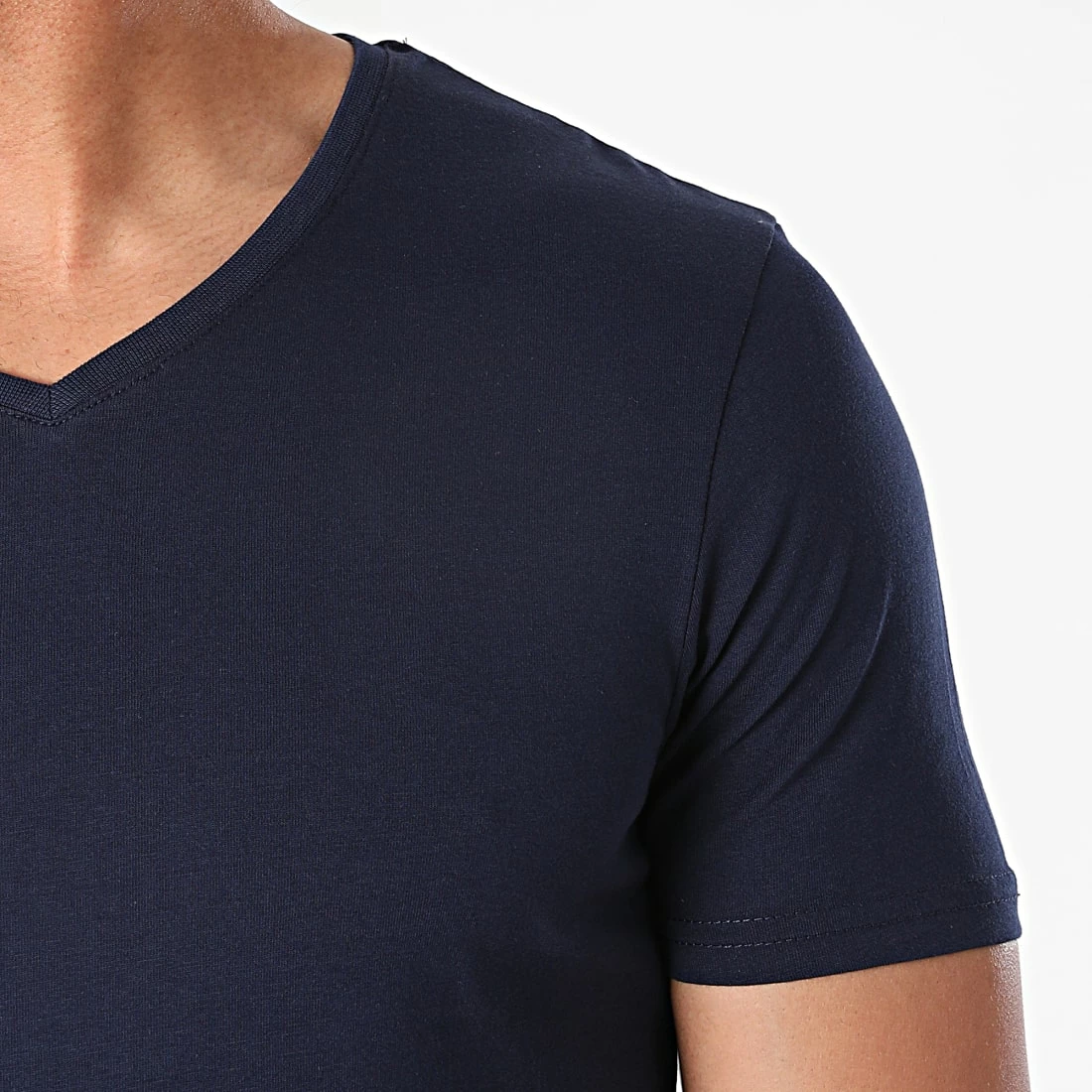 Nouveau 💯 Tee 👚 Shirt Col V TV-350 Bleu Marine de Armita ✔️ 2 Nouveau 💯 Tee 👚 Shirt Col V TV-350 Bleu Marine de Armita ✔️ – Image 2