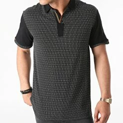 Promo ⌛ Polo Manches Courtes TLP-7426 Noir de Armita 😍 -Armita Soldes 2022 armita 265351 TLP 7426 BLACK 20210510T122643 03