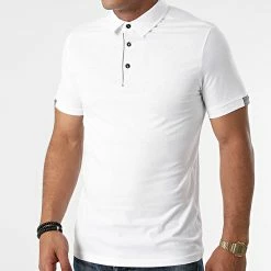 Meilleur prix 👍 Polo Manches Courtes 567 Blanc de Armita 🥰