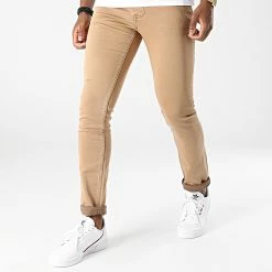 Meilleur prix 😀 Jean Slim Lincoln 1732 Camel de Armita ✨