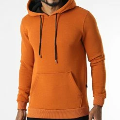 Meilleure affaire ❤️ Sweat Capuche SW882 Marron Tabac de Armita 😍