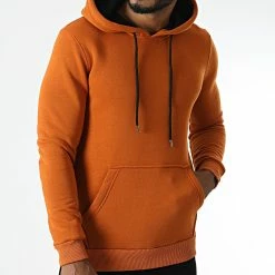 Meilleure affaire ❤️ Sweat Capuche SW882 Marron Tabac de Armita 😍 -Armita Soldes 2022 armita 283287 SW 882 TABAS 20210914T161255 03