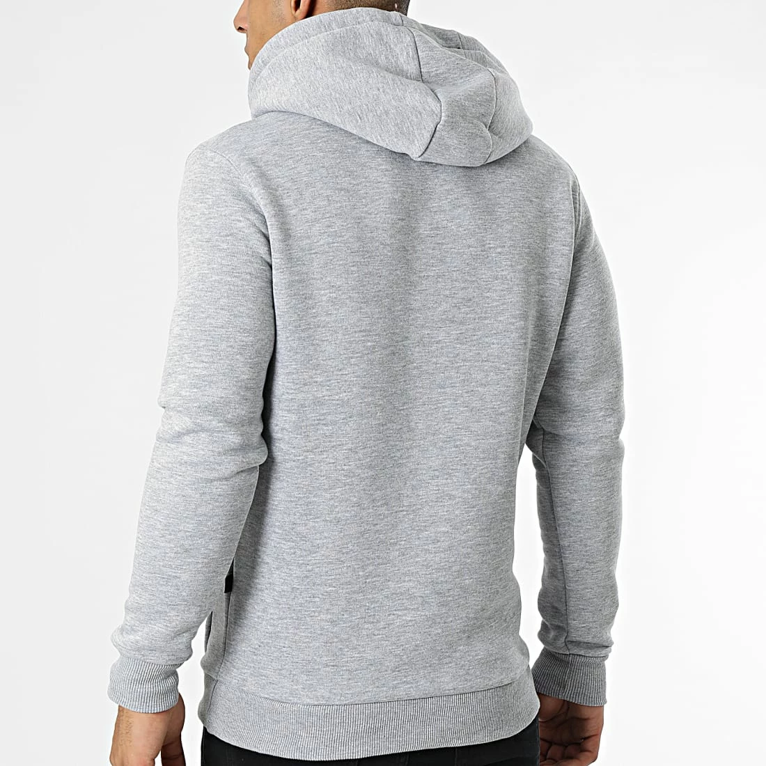 Budget 🔥 Sweat Capuche SW882 Gris Chiné de Armita 🔥 4 Budget 🔥 Sweat Capuche SW882 Gris Chiné de Armita 🔥 – Image 4