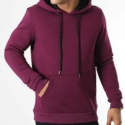 Remise 😀 Sweat Capuche SW882 Violet de Armita 😍