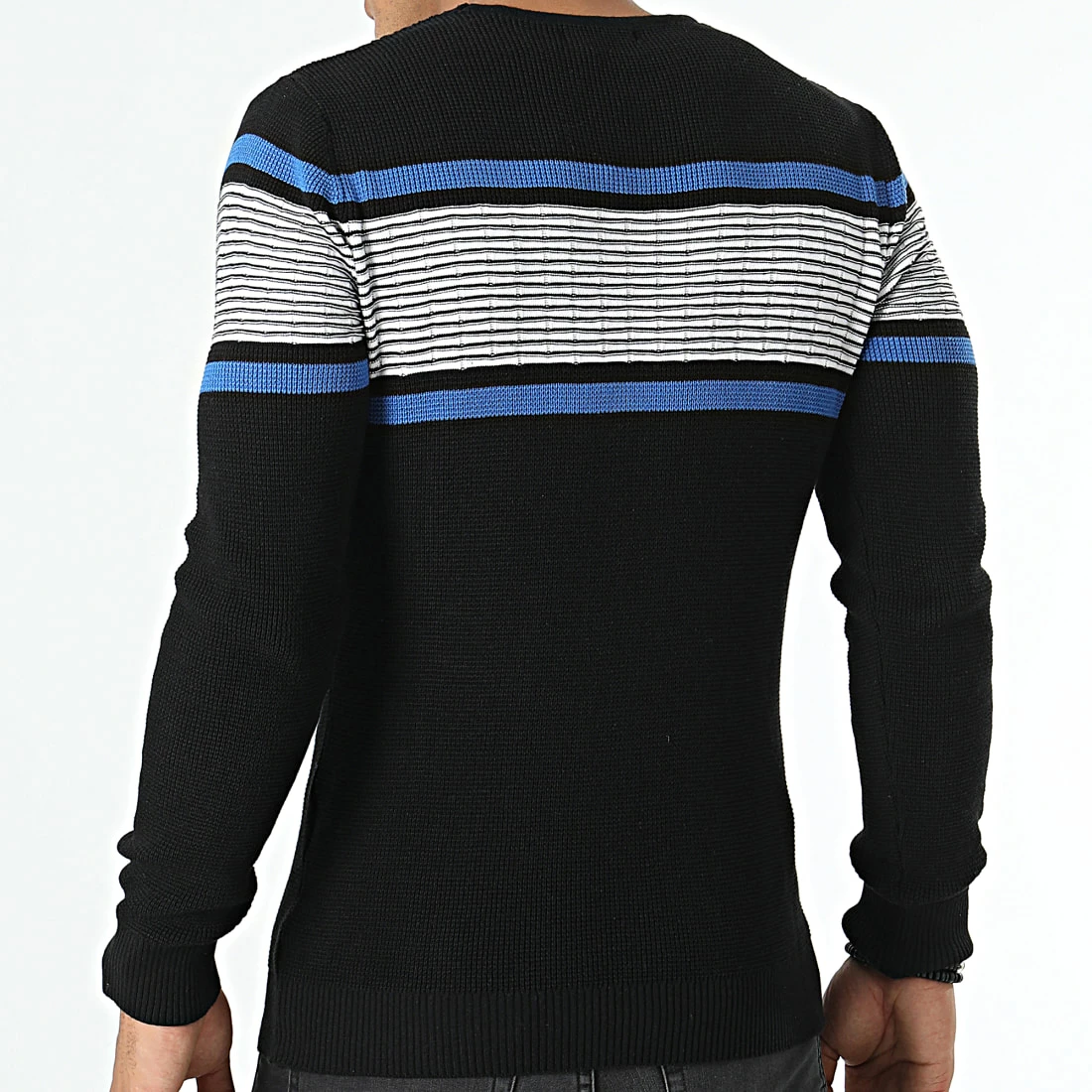 Meilleure vente 🔥 Pull AVP-155 Noir Bleu de Armita 🔔 4 Meilleure vente 🔥 Pull AVP-155 Noir Bleu de Armita 🔔 – Image 4