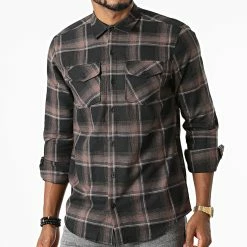 Budget 👏 Chemise Manches Longues A Carreaux Physalis Marron Noir de Armita 🌟 6 Budget 👏 Chemise Manches Longues A Carreaux Physalis Marron Noir de Armita 🌟 -Armita Soldes 2022 armita 285615 PHYSALIS BROWN 20210923T162213 03