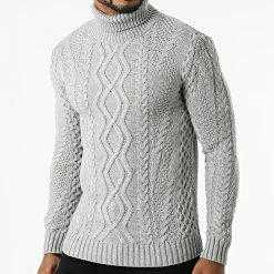 Meilleur prix ✔️ Pull Col Roulé AVP-161 Gris de Armita 🌟