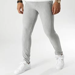 Budget 👍 Pantalon Chino PAK-433 Gris de Armita 💯