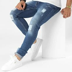 Coupon ✔️ Jean Slim 1737 Bleu Denim de Armita 🛒 -Armita Soldes 2022 armita 285673 1737 BLUE 20210923T155208 03