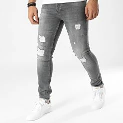 Bon marché 🌟 Jean Slim 1737 Gris de Armita 🔥