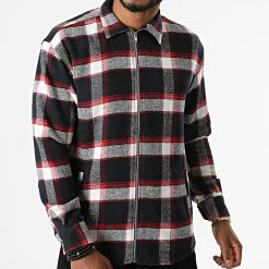 Meilleure vente 🛒 Surchemise Carreaux GZ-2102 Bleu Marine Rouge Blanc de Armita 🎁 -Armita Soldes 2022 armita 285720 GZ 2102 NAVY 20210923T164059 03