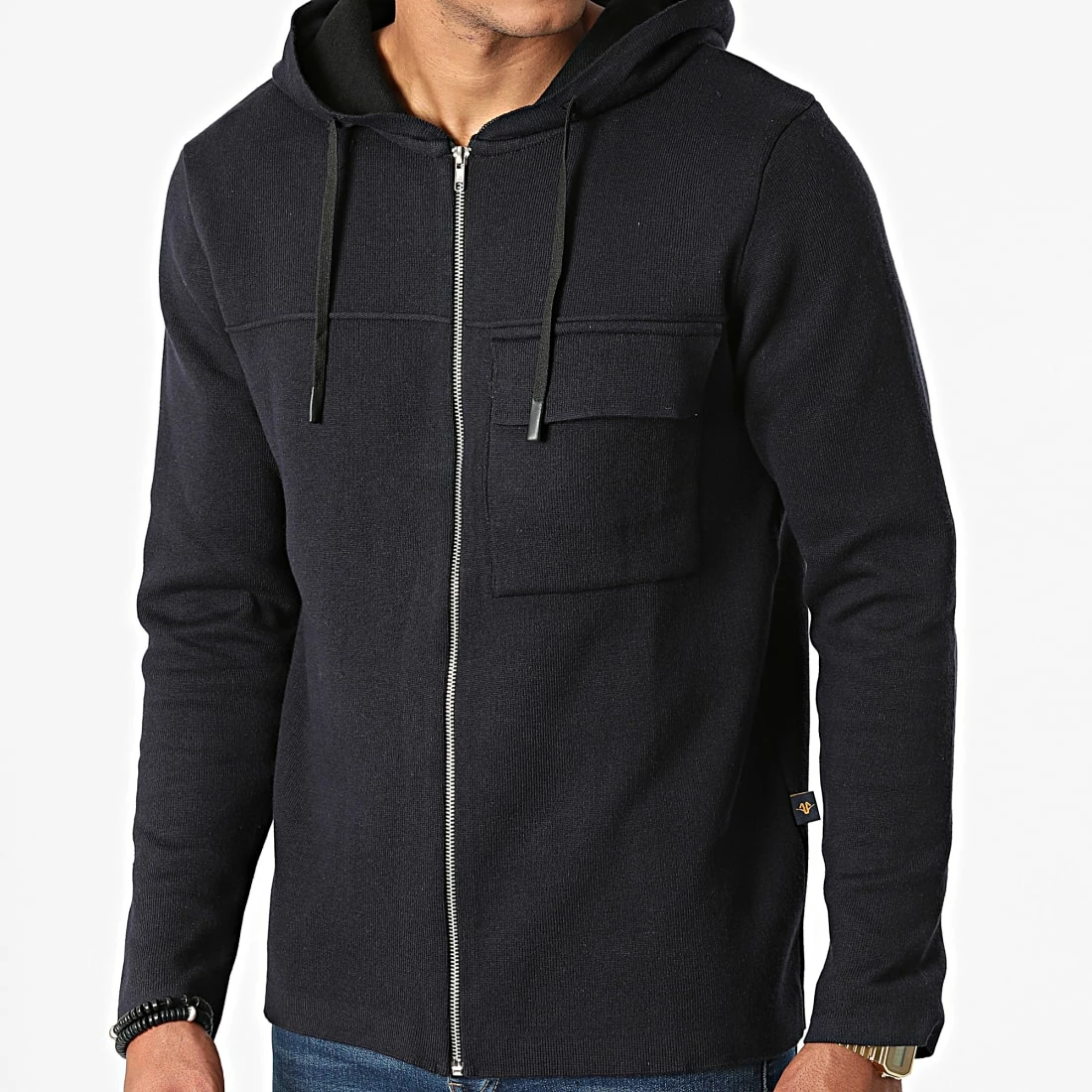 Bon marché 😍 Sweat Zippé Capuche AVG-167 Bleu Marine de Armita 🥰 1 Bon marché 😍 Sweat Zippé Capuche AVG-167 Bleu Marine de Armita 🥰