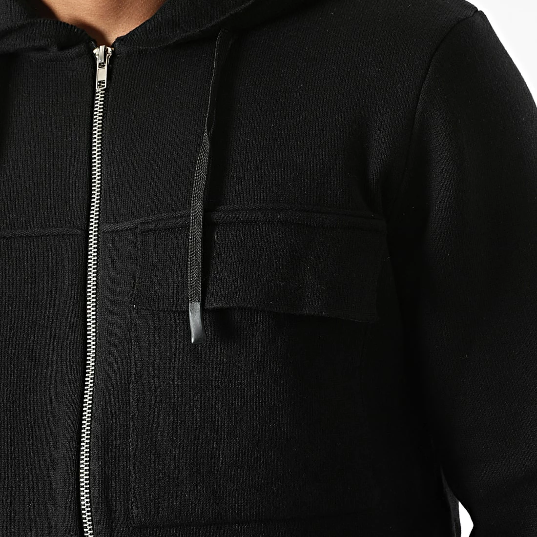 Meilleure affaire 👏 Sweat Zippé Capuche AVG-167 Noir de Armita 🎉 2 Meilleure affaire 👏 Sweat Zippé Capuche AVG-167 Noir de Armita 🎉 – Image 2