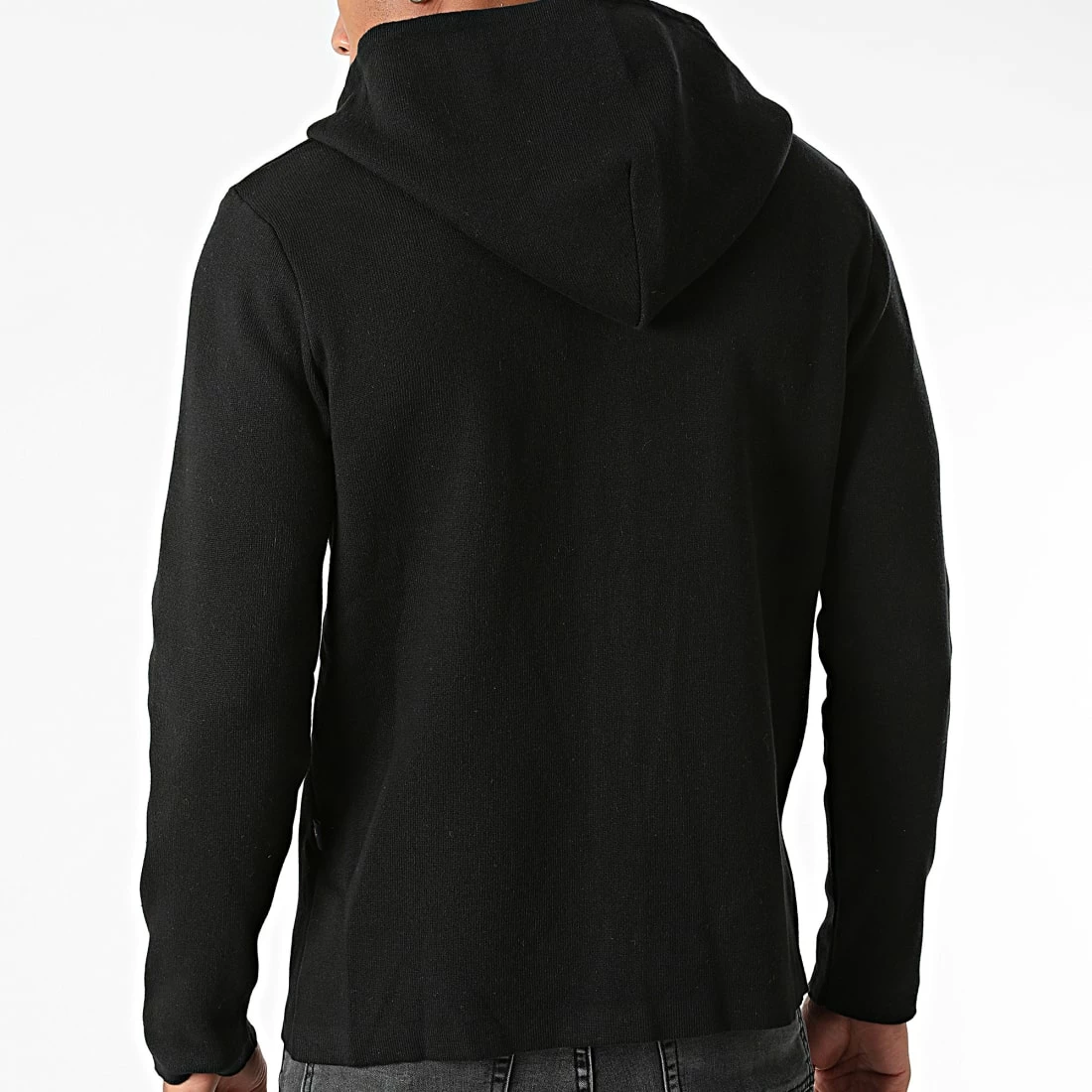 Meilleure affaire 👏 Sweat Zippé Capuche AVG-167 Noir de Armita 🎉 4 Meilleure affaire 👏 Sweat Zippé Capuche AVG-167 Noir de Armita 🎉 – Image 4