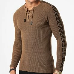 Meilleure vente ⭐ Pull A Bandes ALP-331 Camel Renaissance de Armita ⌛ -Armita Soldes 2022 armita 285835 ALP 331 CAMEL 20210927T144030 03