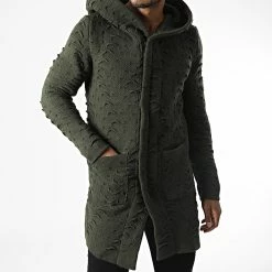 Meilleure vente 🤩 Gilet Capuche Oversize Steve Vert Kaki de Armita 👍 6 Meilleure vente 🤩 Gilet Capuche Oversize Steve Vert Kaki de Armita 👍 -Armita Soldes 2022 armita 285867 STEVE KHAKI 20210930T152730 03