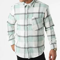 Meilleure vente 🛒 Chemise Manches Longues A Carreaux Tangelo Vert Clair Ecru de Armita ⭐ 6 Meilleure vente 🛒 Chemise Manches Longues A Carreaux Tangelo Vert Clair Ecru de Armita ⭐ -Armita Soldes 2022 armita 285894 TANGELO MINT 20210930T164647 03