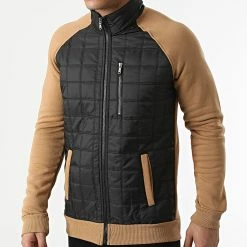 Grosses soldes 👏 Veste Zippée GW-2517 Marron de Armita 👍