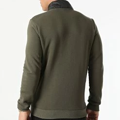 Meilleure affaire 🛒 Veste Zippée GW-2518 Vert Kaki Noir de Armita 🔥 -Armita Soldes 2022 armita 291800 GW 2518 KHAKI 20211118T112759 04