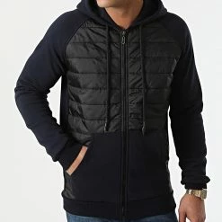 Coupon 👍 Veste Zippée Capuche GW-2514 Bleu Marine de Armita 😉 -Armita Soldes 2022 armita 291803 GW 2514 NAVY 20211118T113533 03