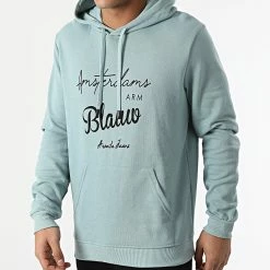Meilleure affaire ⭐ Sweat Capuche SW-886 Bleu Clair de Armita 😍