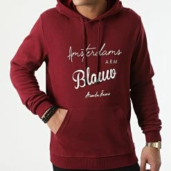 Remise ⌛ Sweat Capuche SW-886 Bordeaux de Armita 😉 -Armita Soldes 2022 armita 291852 SW 886 BURGUNDY 20211118T112517 03