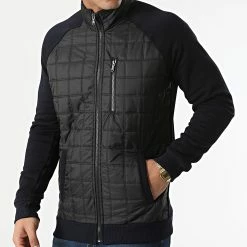 Tout neuf 👍 Veste Zippée GW-2517 Bleu Marine Noir de Armita ⌛