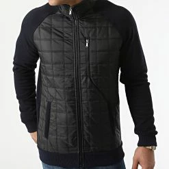 Tout neuf 👍 Veste Zippée GW-2517 Bleu Marine Noir de Armita ⌛ -Armita Soldes 2022 armita 291868 GW 2517 NAVY 20211118T113633 03