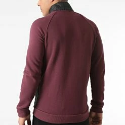 Les meilleures critiques de 😍 Veste Zippée GW-2517 Noir Bordeaux de Armita ✨ -Armita Soldes 2022 armita 291871 GW 2517 BURGUNDY 20211115T153208 04