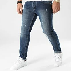 Vente flash 🛒 Jean Slim 1761 Bleu Denim de Armita 👏