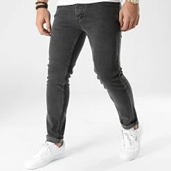 Meilleur prix 🧨 Jean Slim 1772 Gris Anthracite de Armita ✔️