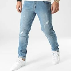 Remise 😍 Jean Slim 1771 Bleu Wash de Armita 😍