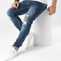 Top 10 ❤️ Jean Slim 1762 Bleu Denim de Armita ✔️ -Armita Soldes 2022 armita 291931 A 1762 BLUE 20211122T121212 03