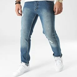 Meilleure affaire 🥰 Jean Slim 1763 Bleu Denim de Armita ❤️