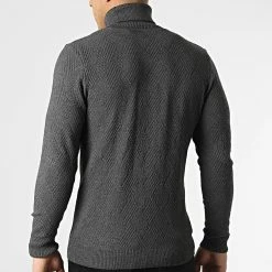 Meilleure affaire ❤️ Pull Col Roulé APR-333 Gris Anthracite de Armita 🧨 -Armita Soldes 2022 armita 296370 APR 333 ANTHARACITE 20211223T101602 04